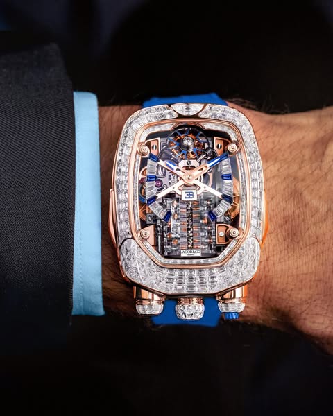 Royal Sapphire Iced V16 (Rose Gold Edition)