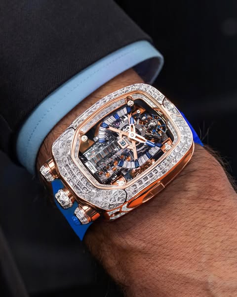 Royal Sapphire Iced V16 (Rose Gold Edition)